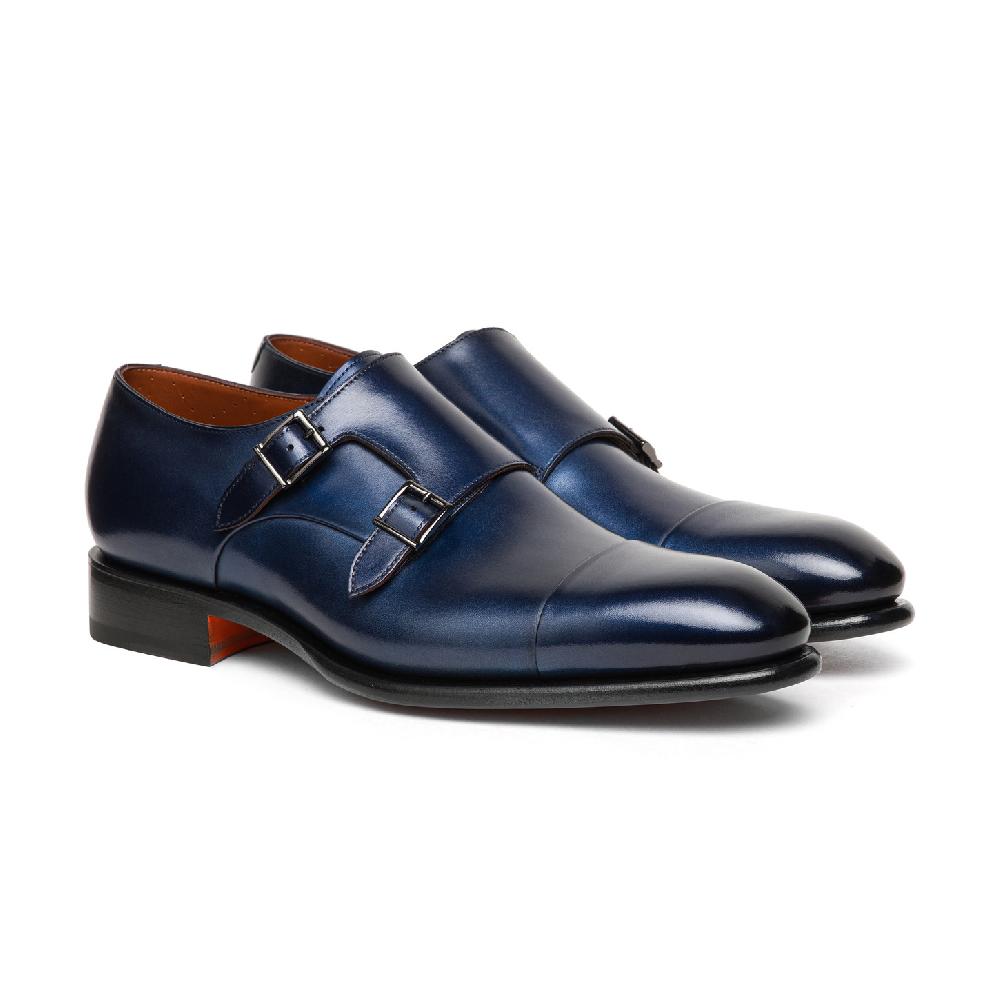 Santoni SANTONI CARTER - A TRIBUTE TO BMW 5 SERIES TOURING: colore Tanzanite Blue Metallic In Vendita