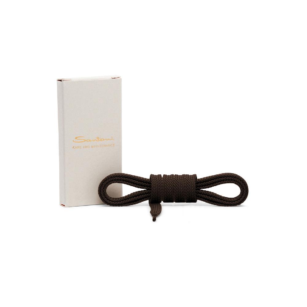 Santoni Lacci in nylon marroni - 130 cm