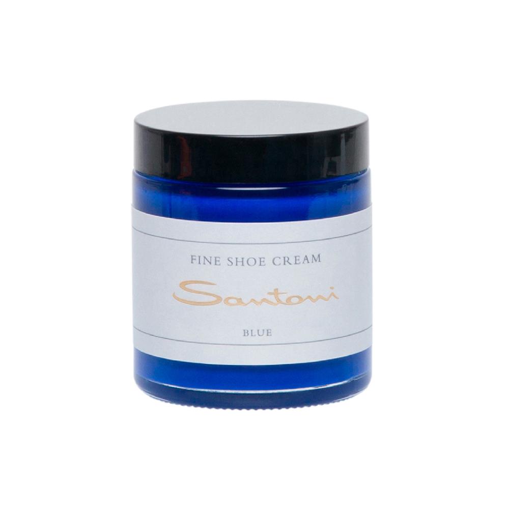 Santoni Kit shoe care con crema per scarpe e panno per lucidatura