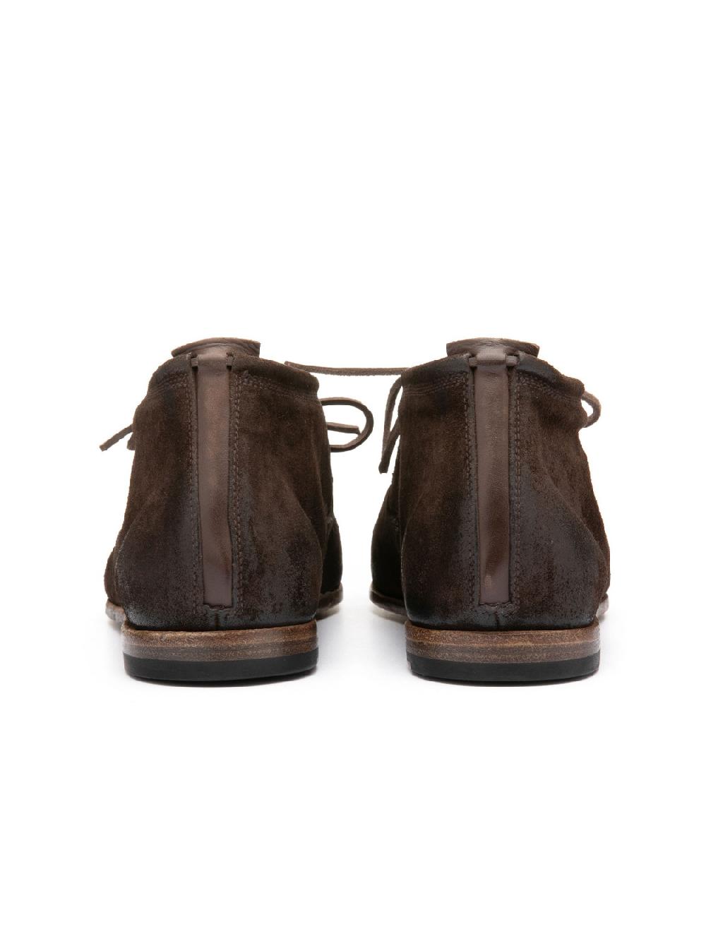 Silvano Sassetti Stivaletti Chukka in suede marrone scuro Promozione