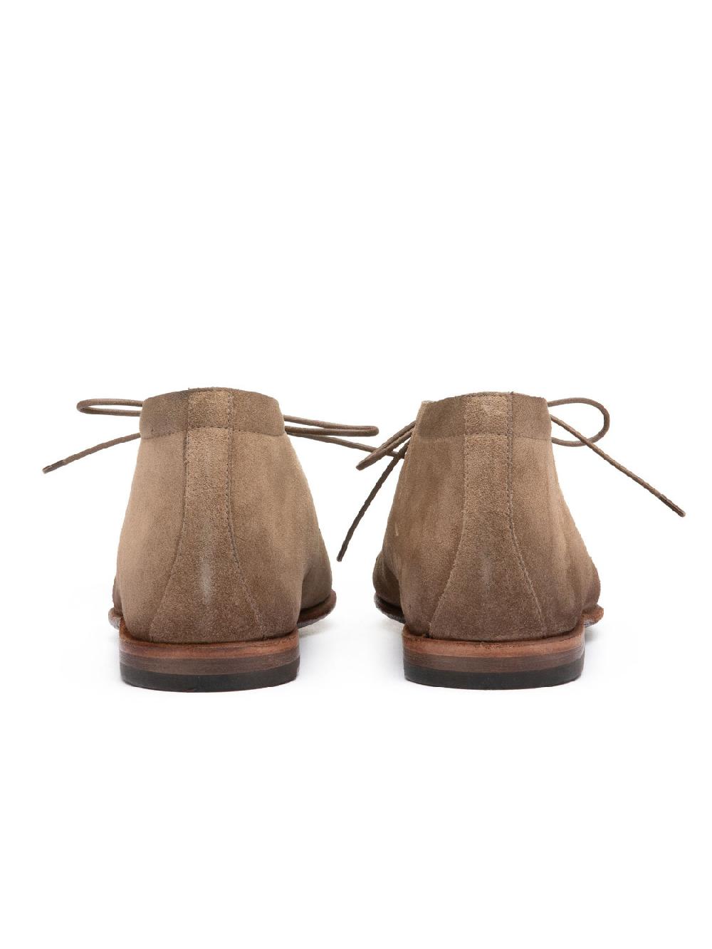 Silvano Sassetti Stivaletti in suede color brandy Consegna Veloce