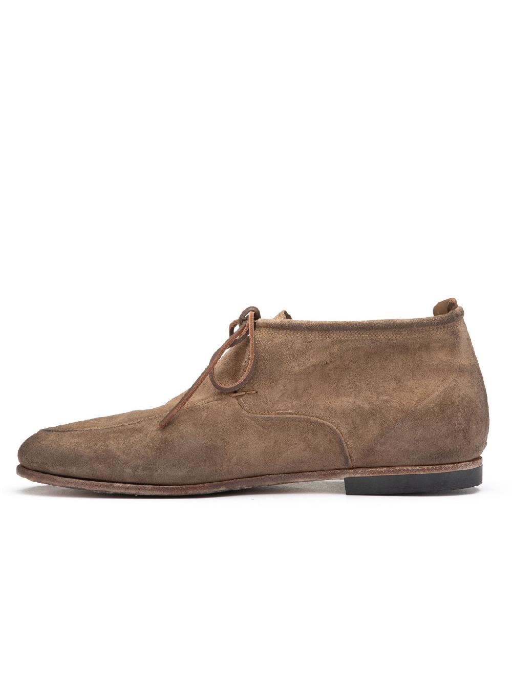 Silvano Sassetti Stivaletti Chukka in suede color argilla Fino Al -60%