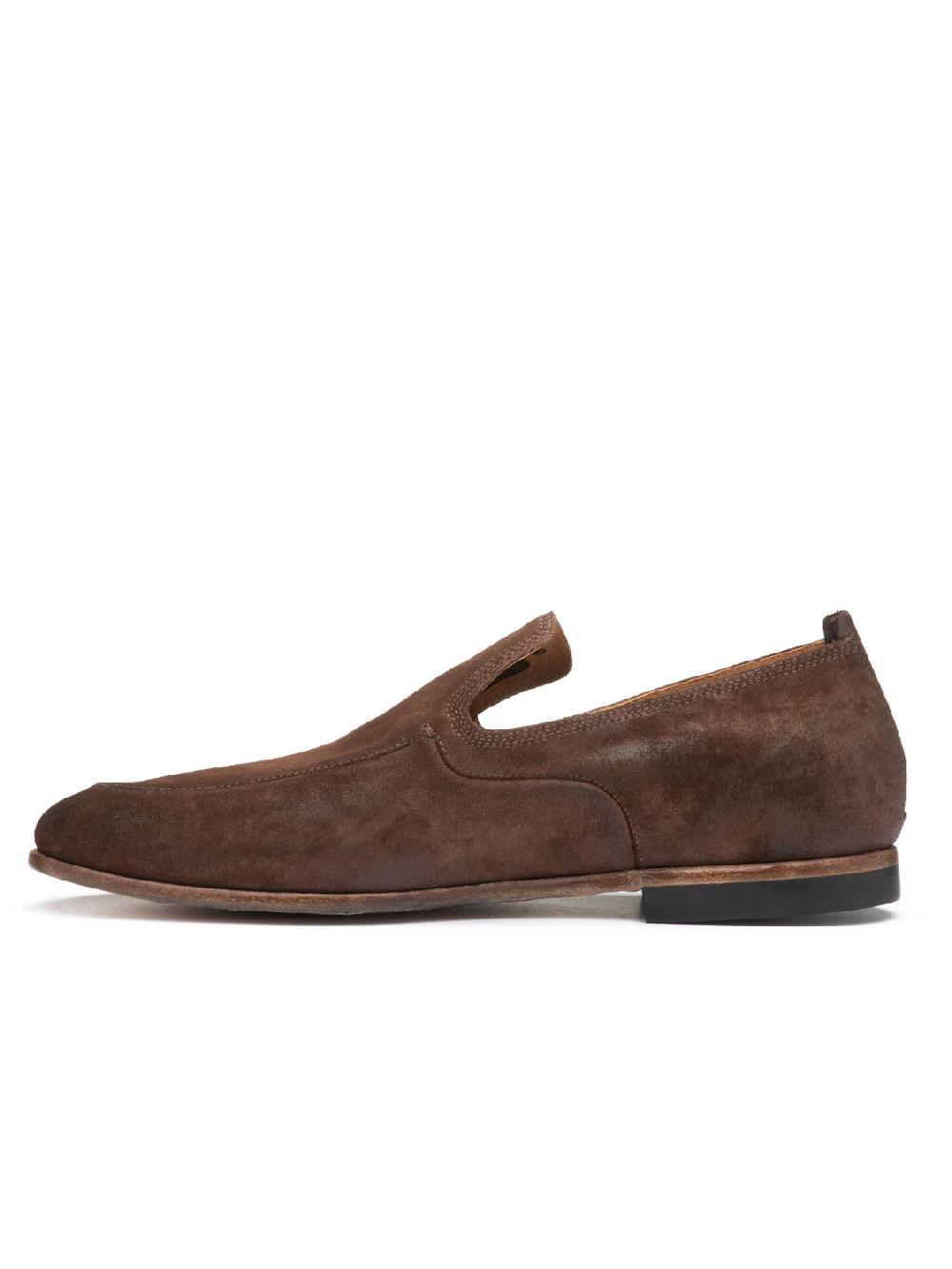 Silvano Sassetti Mocassini in suede marrone Sottocosto