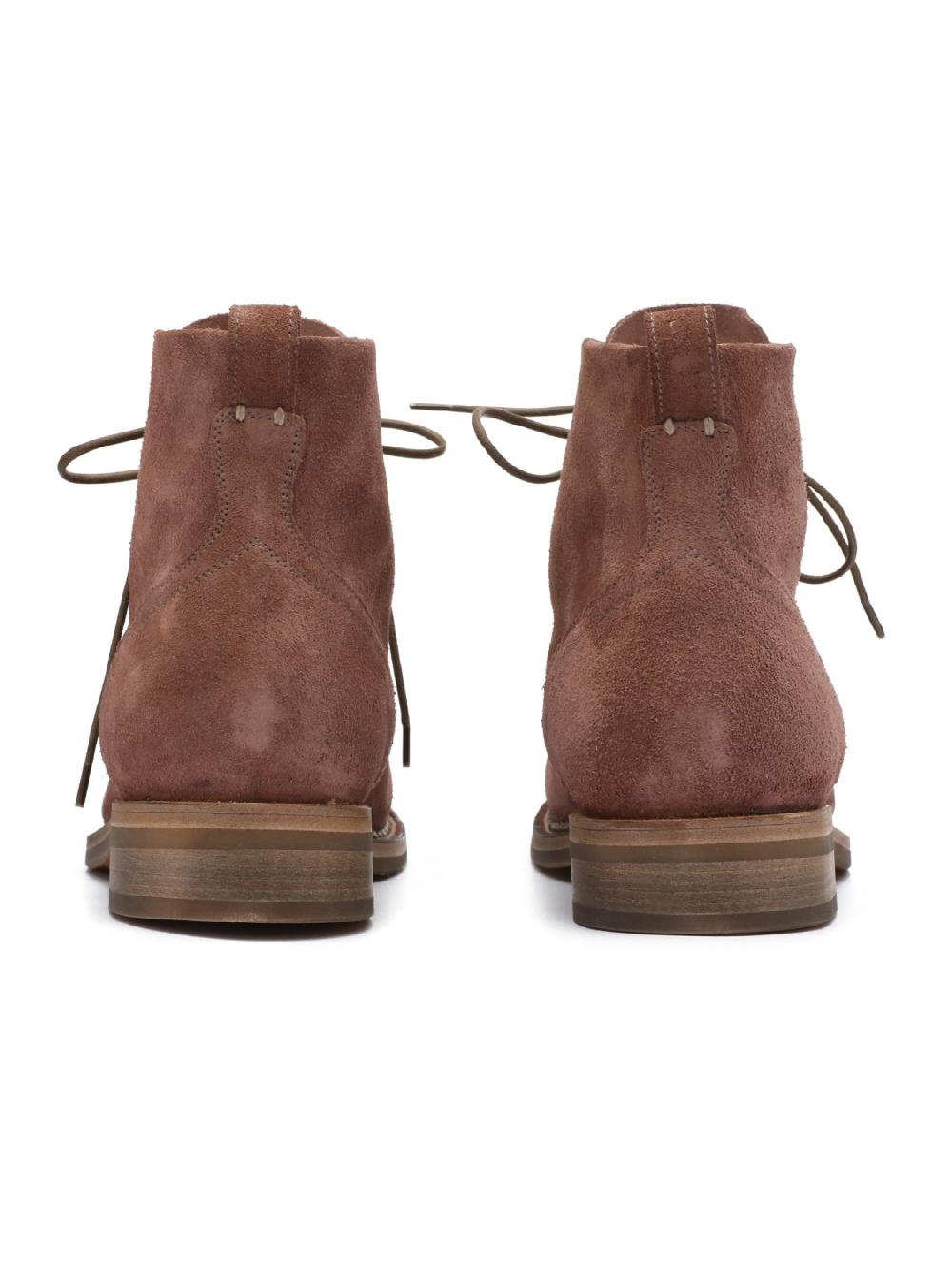 Silvano Sassetti Stivaletti in suede marrone Offerta