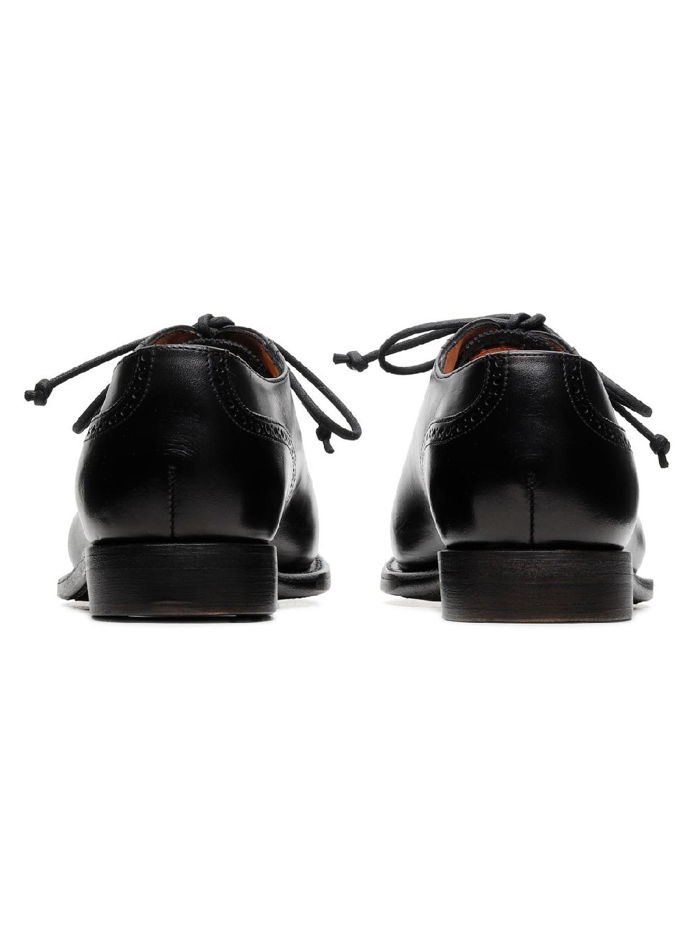 Silvano Sassetti Scarpe stringate Lione in pelle nera Saldi