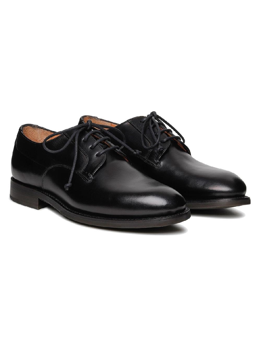 Silvano Sassetti Scarpe Derby Firenze in pelle nera Acquista Ora