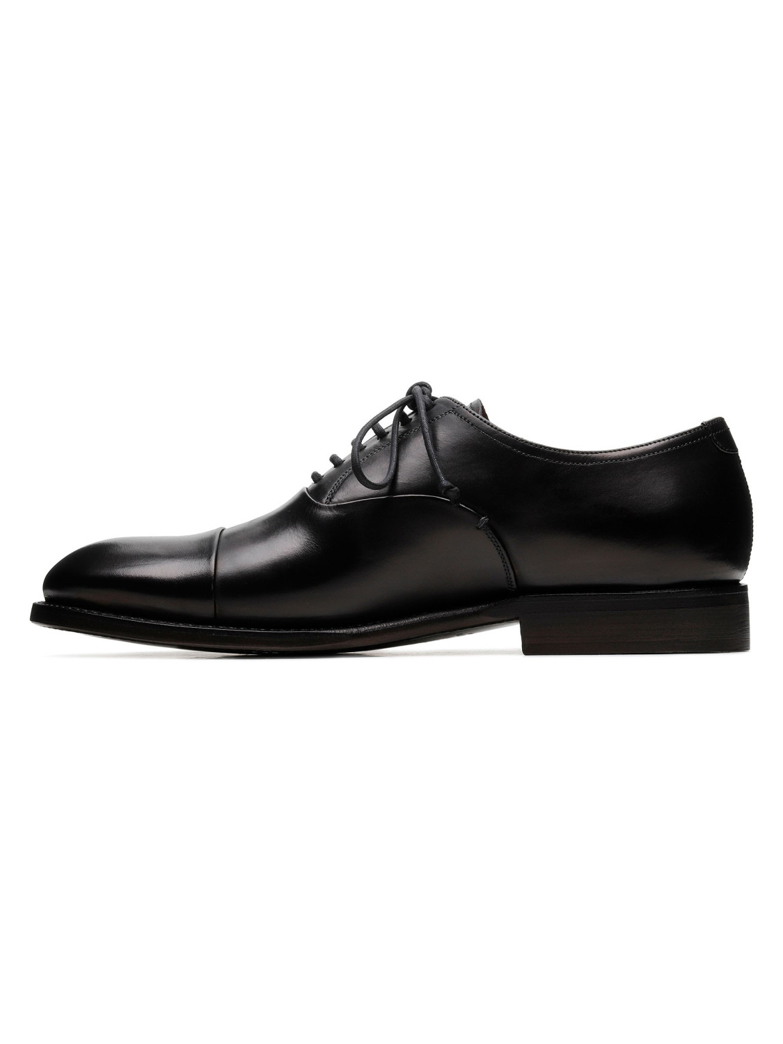 Silvano Sassetti Scarpe Derby Parigi in pelle nera Novità