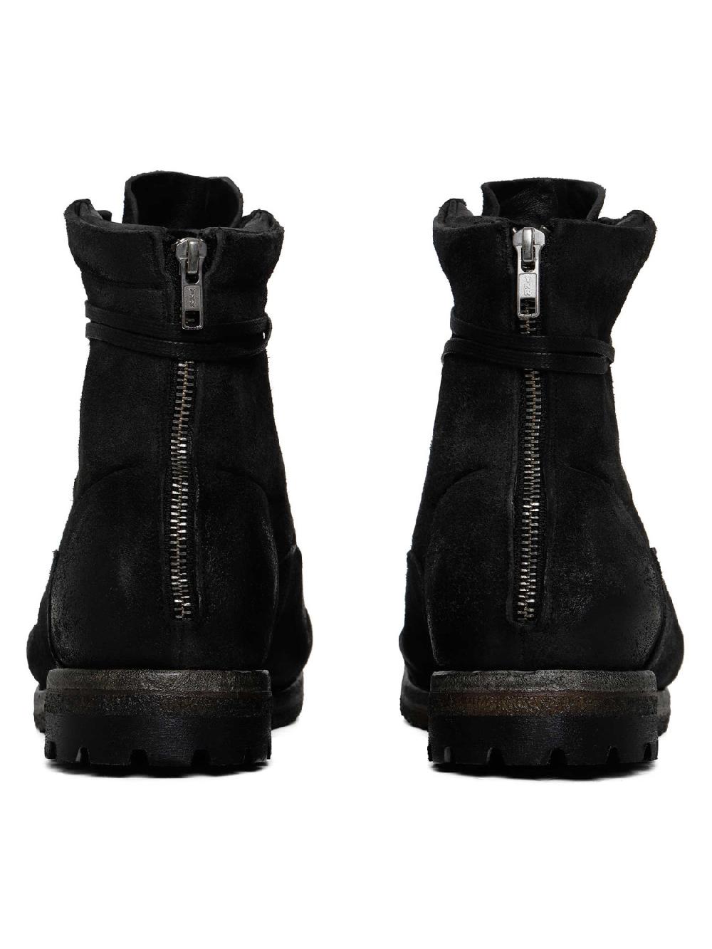 Silvano Sassetti Stivaletti in suede nero Italia
