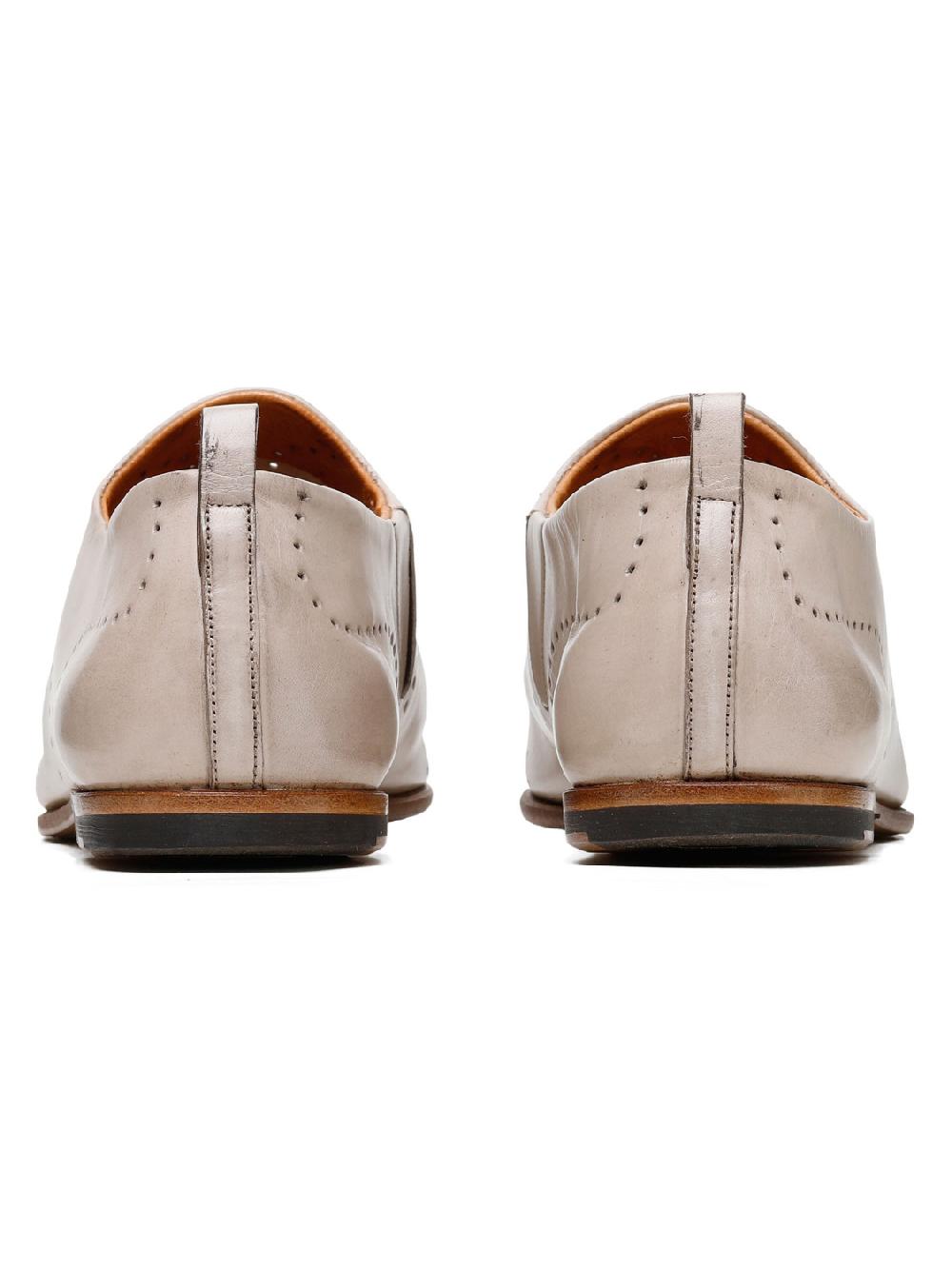 Silvano Sassetti Slippers in pelle color crema Shopping Online