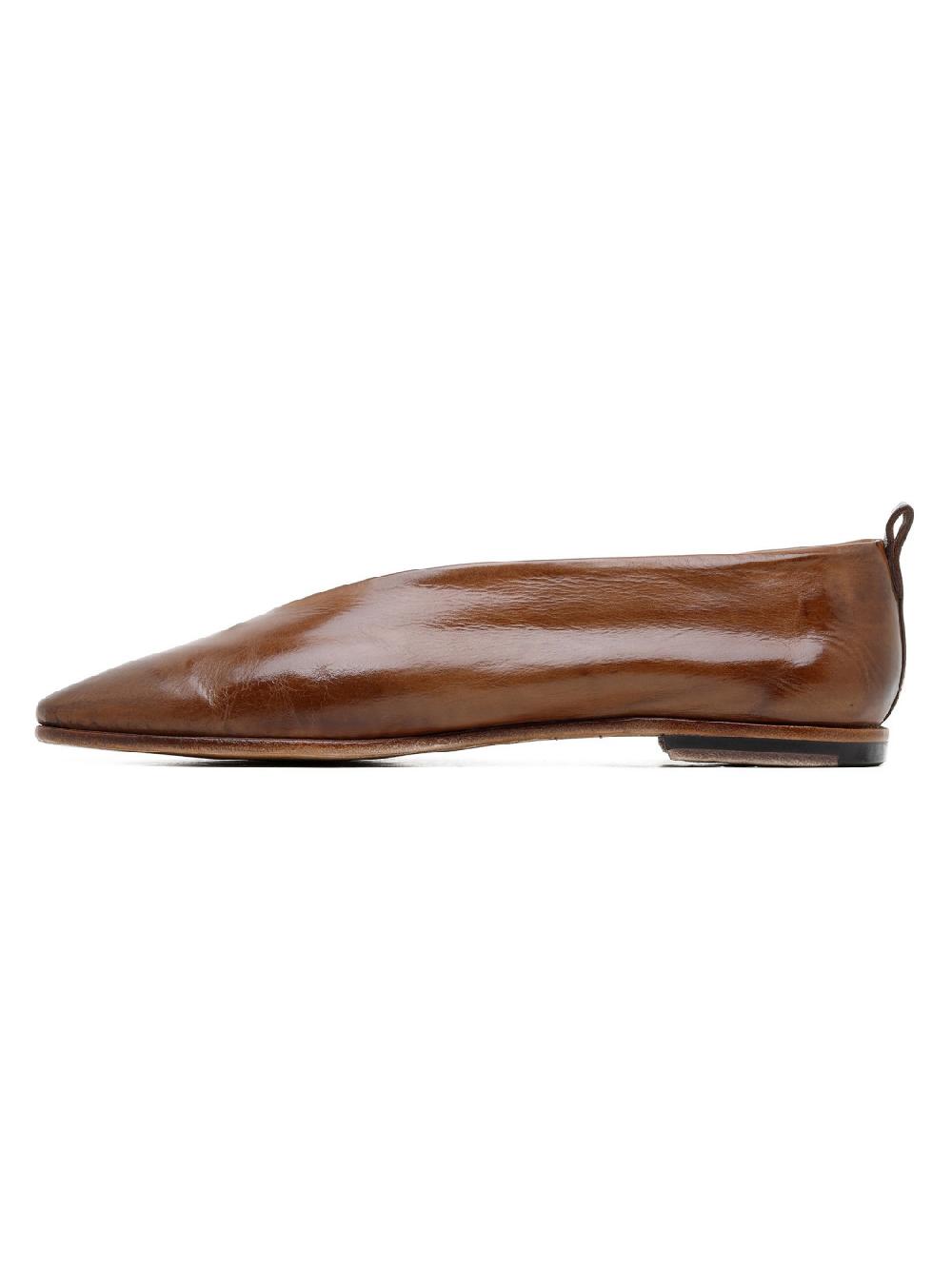 Silvano Sassetti Slippers in vitello spazzolato marrone Prezzo Ridotto