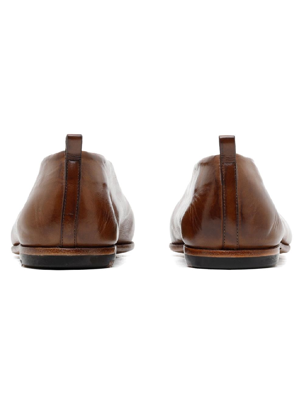 Silvano Sassetti Slippers in vitello spazzolato marrone Prezzo Ridotto