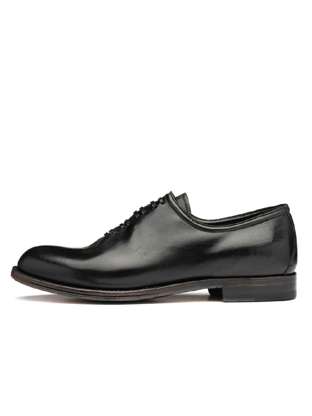 Silvano Sassetti Scarpe Oxford in pelle nera Novità