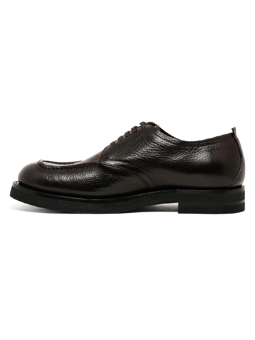 Silvano Sassetti Scarpe Derpy in pelle testa di moro Saldi