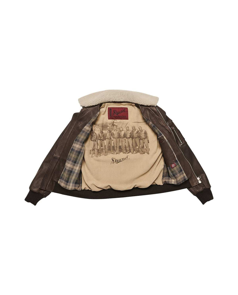 Stewart FALCON-SLIM OMEGA LAMB REMOVABLE COLLAR Spedizione Gratuita