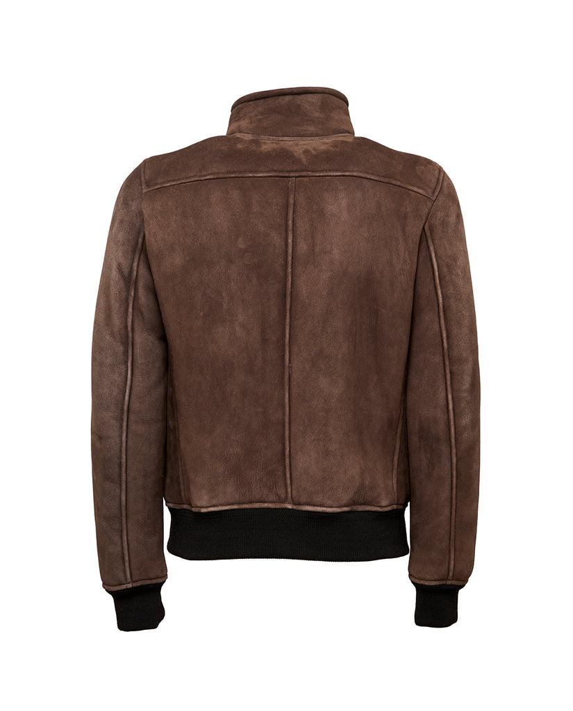 Stewart ELLIS-SLIM SHEARLING SUEDE IRONED Prezzo Ridotto