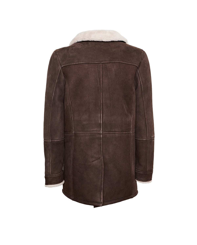 Stewart ROBERTO-SHEARLING SUEDE IRONED LAMB Novità