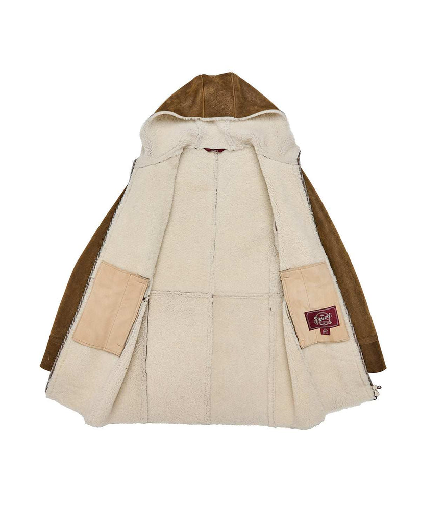 Stewart ARIC-SLIM SHEARLING SUEDE IRONED LAMB Outlet
