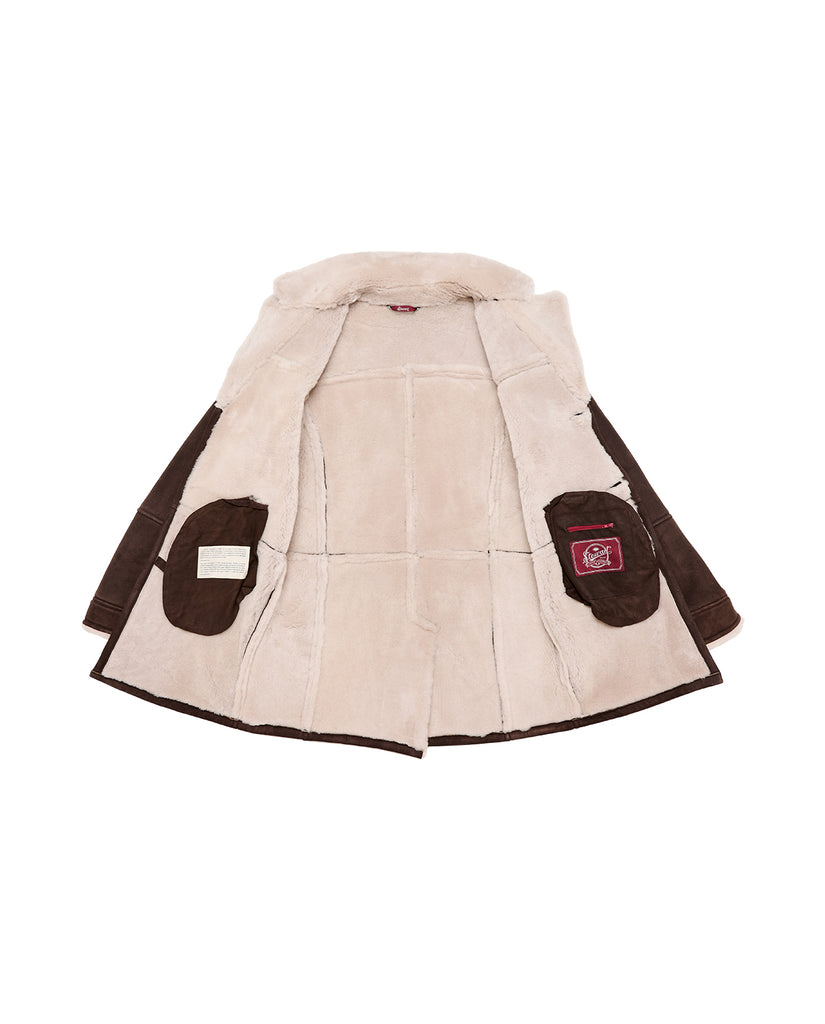 Stewart ROBERTO-SHEARLING SUEDE IRONED LAMB 2025