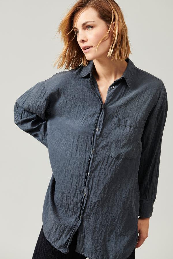 Transit Par Such Camicia over in misto seta con tascone | 1013.CFDTRYL210.15 – Transit In Linea