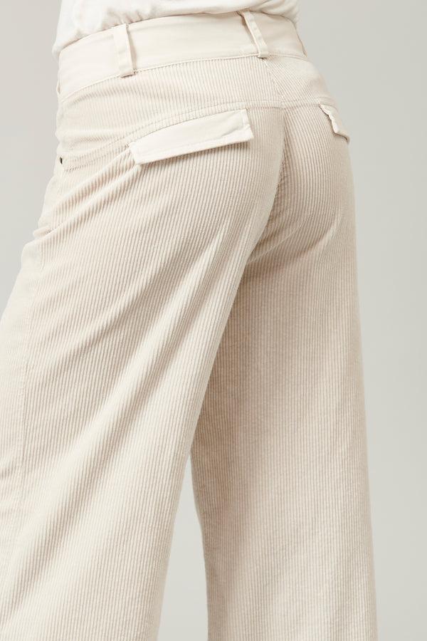 Transit Par Such Pantalone a palazzo in velluto a coste di viscosa e cotone stretch | 1 – Transit Outlet