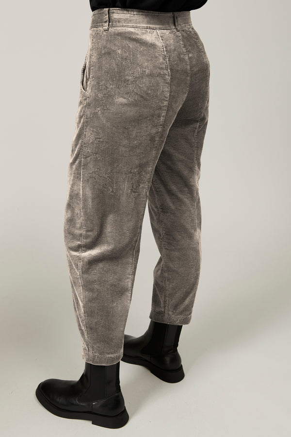 Transit Par Such Pantalone comfort fit in velluto a coste di viscosa e cotone stretch | – Transit Offerte