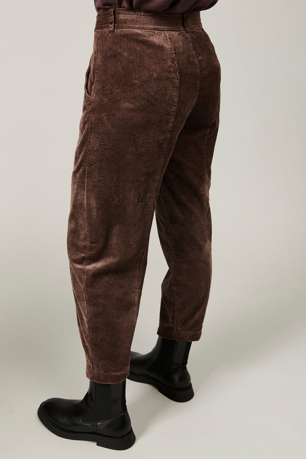 Transit Par Such Pantalone comfort fit in velluto a coste di viscosa e cotone stretch | – Transit Saldi Di Fabbrica