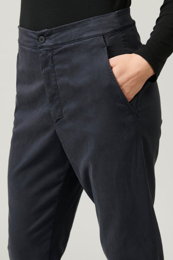 Transit Par Such Pantalone slim fit in raso di cotone stretch | 1013.CFDTRYR275.05 – Transit I Più Venduti