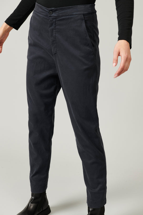 Transit Par Such Pantalone slim fit in raso di cotone stretch | 1013.CFDTRYR275.05 – Transit I Più Venduti
