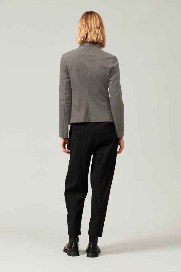 Transit Par Such Giacca con collo alla coreana in tencel modal e cotone stretch | 1013 – Transit Affare Del Giorno