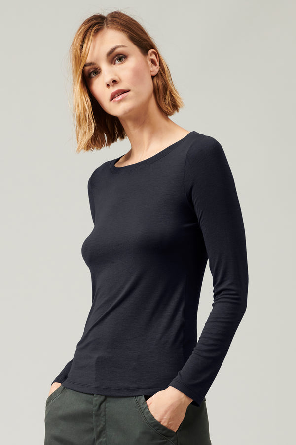 Transit Par Such T-shirt slim fit in jersey di modal stretch | 1013.CFDTRYI182.05 – Transit Acquista Ora