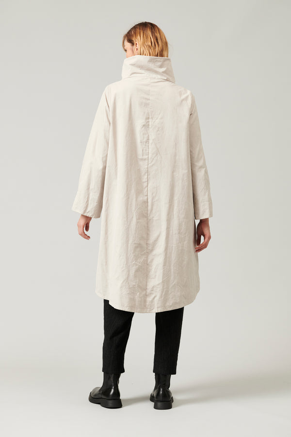 Transit Par Such Giaccone outwear zippato di cotone e nylon water repellent foderato co – Transit Affare Del Giorno