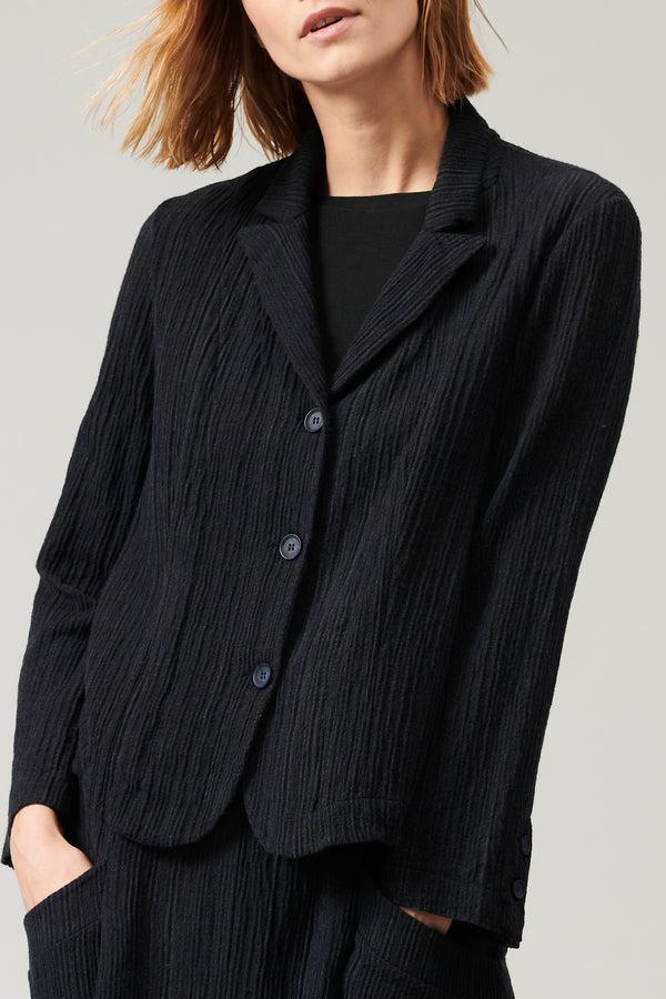 Transit Par Such Giacca regular fit in misto lana gessato goffrato | 1013.CFDTRYA103.05 – Transit Offerte