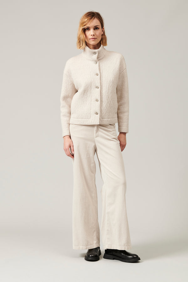 Transit Par Such Giacca corta collo alto a camicia in lana cotta | 1013.CFDTRYX335.01 – Transit Vendite Flash