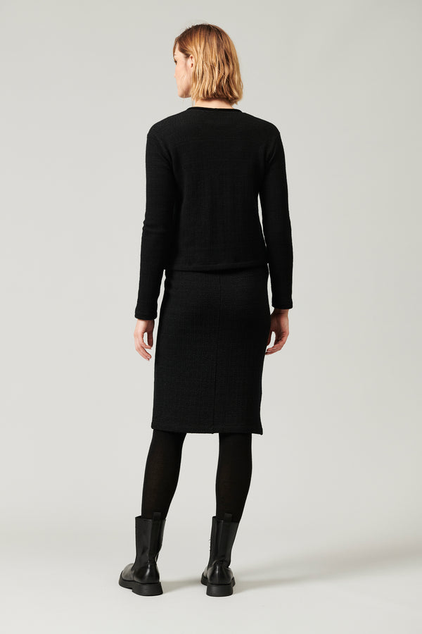 Transit Par Such Giacca in maglia di misto lana jacquard microfantasia | 1013.CFDTRY742 – Transit In Saldo