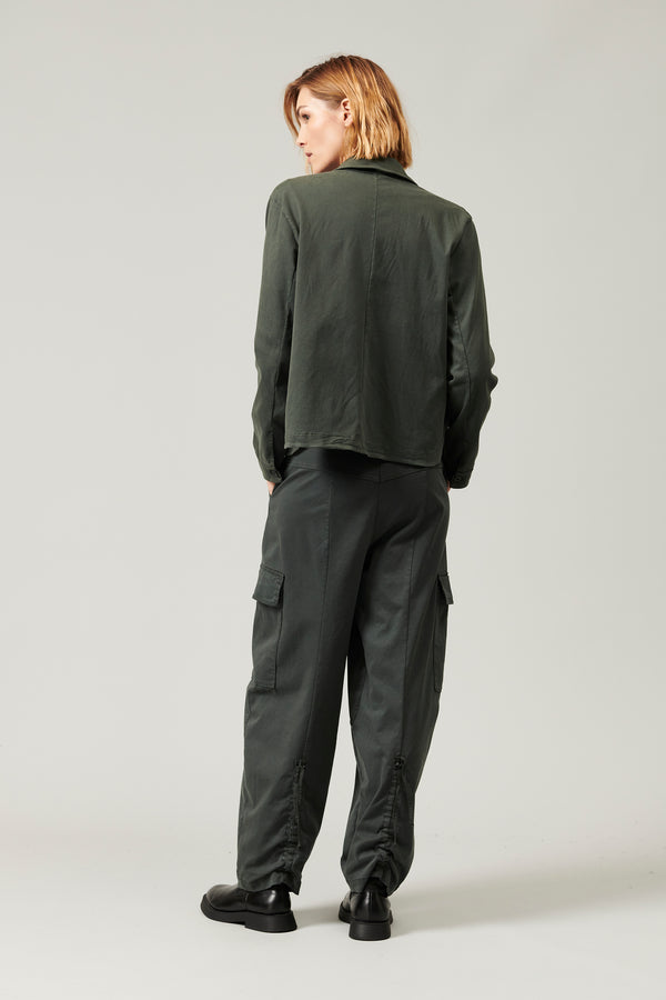Transit Par Such Giacca/camicia in raso di cotone stretch | 1013.CFDTRYR277.24 – Transit In Linea