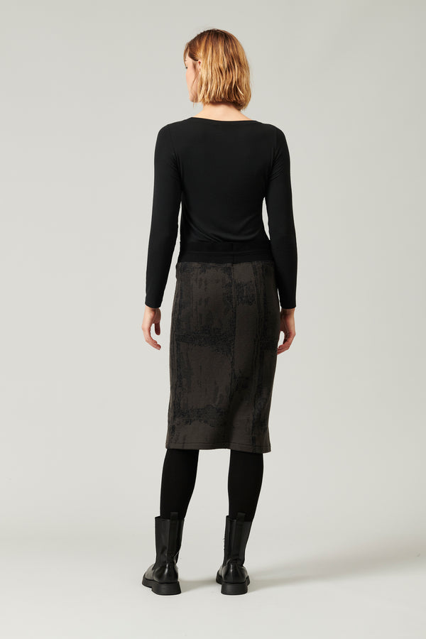 Transit Par Such Gonna tubino in maglia di lana e viscosa jaquard | 1013.CFDTRY6413.16 – Transit Promozione