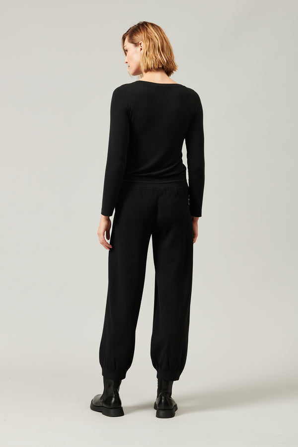 Transit Par Such Pantalone in maglia rasata di viscosa e lana | 1013.CFDTRY11465.10 – Transit Shopping Online