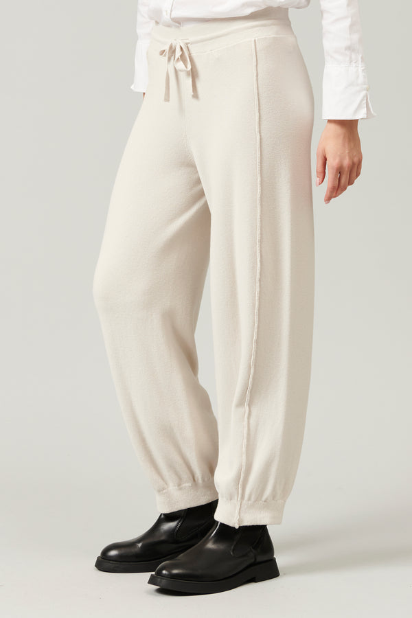 Transit Par Such Pantalone in maglia rasata di viscosa e lana | 1013.CFDTRY11465.21 – Transit Ritorno libero