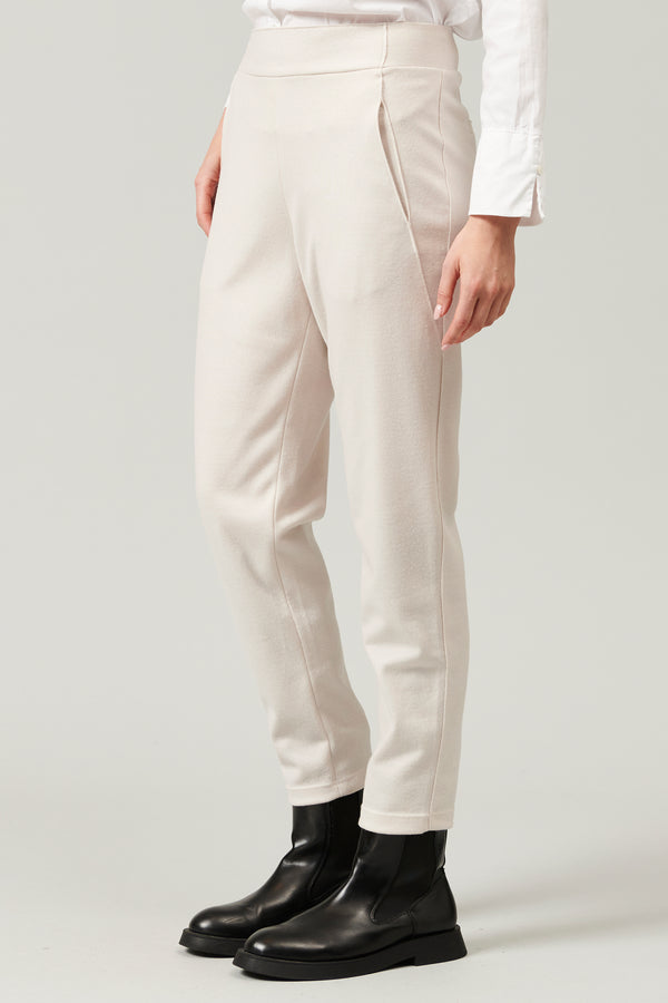 Transit Par Such Pantalone regular fit in maglia di lana cotta | 1013.CFDTRYV316.01 – Transit Sottocosto