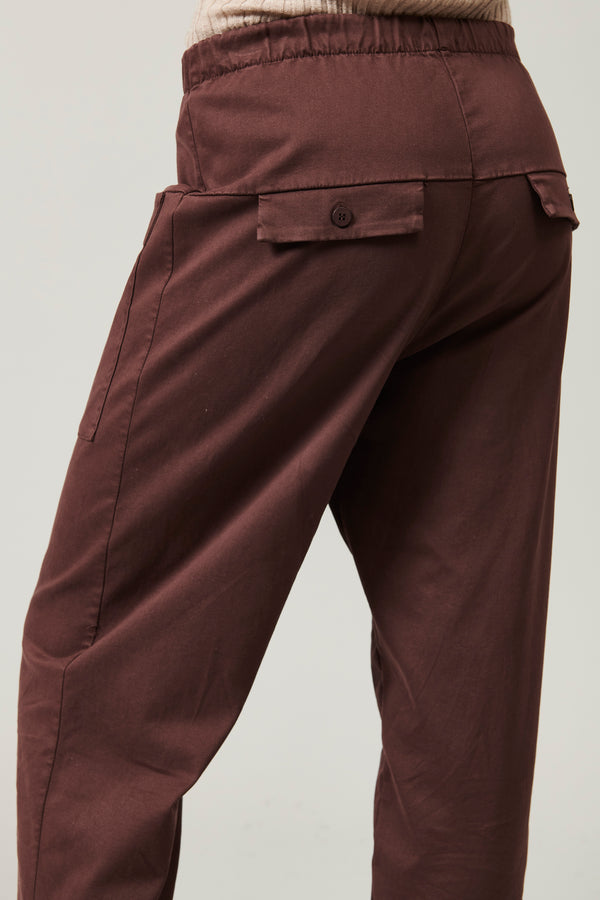 Transit Par Such Pantalone comfort fit con tasche davanti in viscosa e cotone stretch. – Transit Offerta