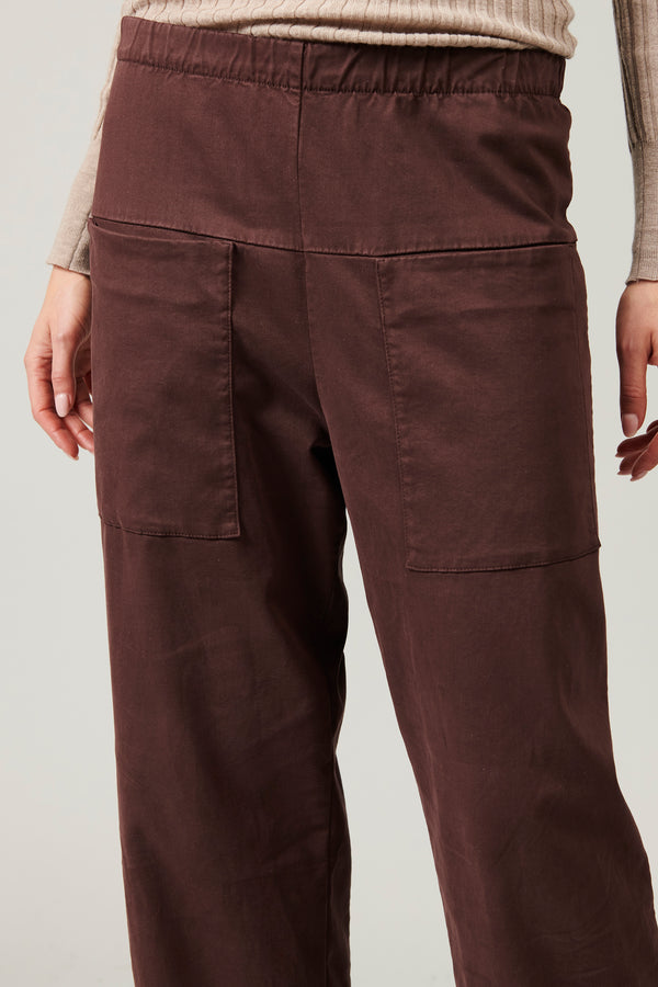 Transit Par Such Pantalone comfort fit con tasche davanti in viscosa e cotone stretch. – Transit Offerta