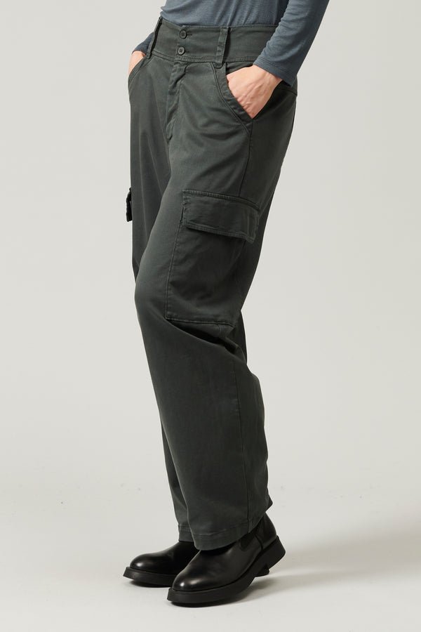 Transit Par Such Pantalone cargo in raso di cotone stretch | 1013.CFDTRYR276.24 – Transit Outlet