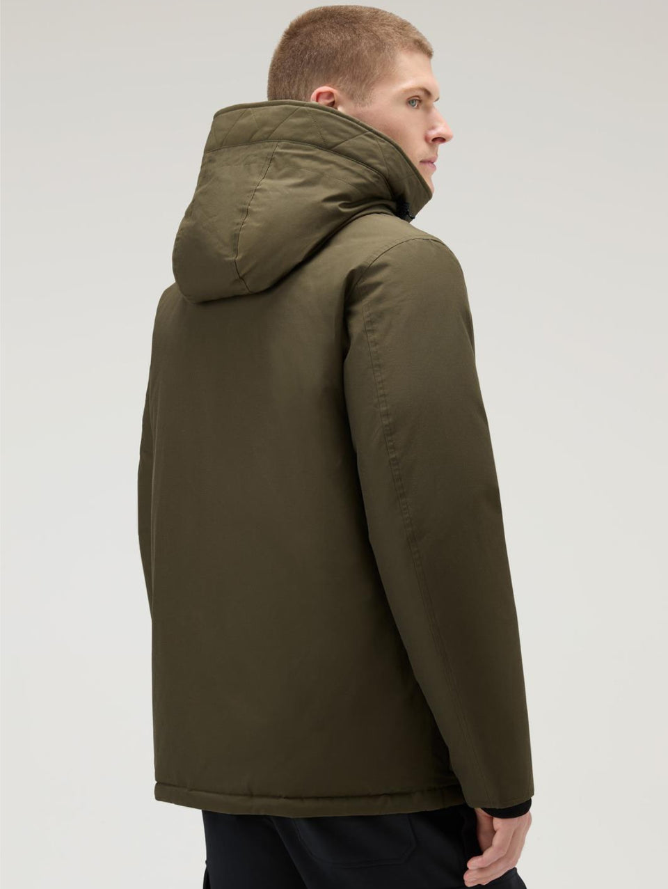 WOOLRICH Parka Arctic Anorak in Ramar Verde Pezzi Unici
