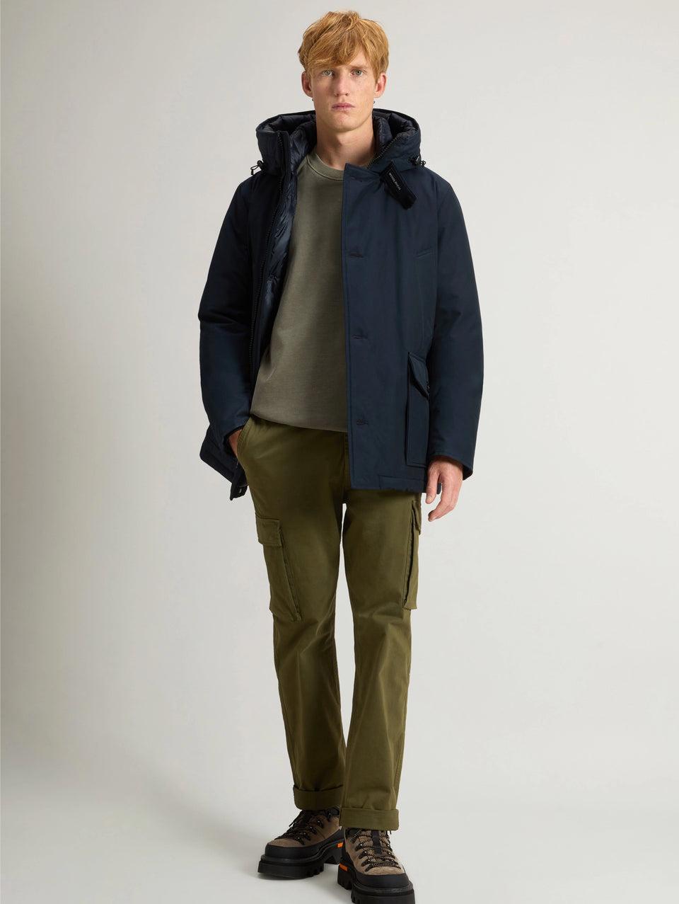 WOOLRICH Parka Arctic Anorak in Ramar Blu Qualità Garantita