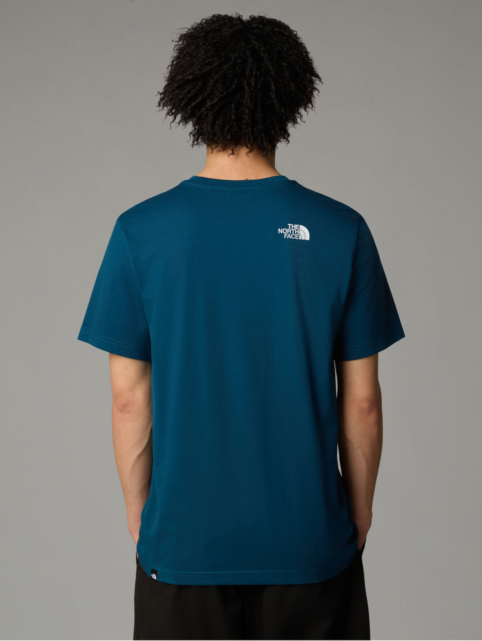 THE NORTH FACE T-shirt Regular Fit con Logo Petrolio Shopping Online
