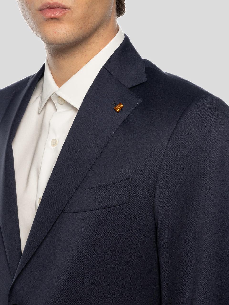 SARTORIA LATORRE Completo in Lana Blu Moda