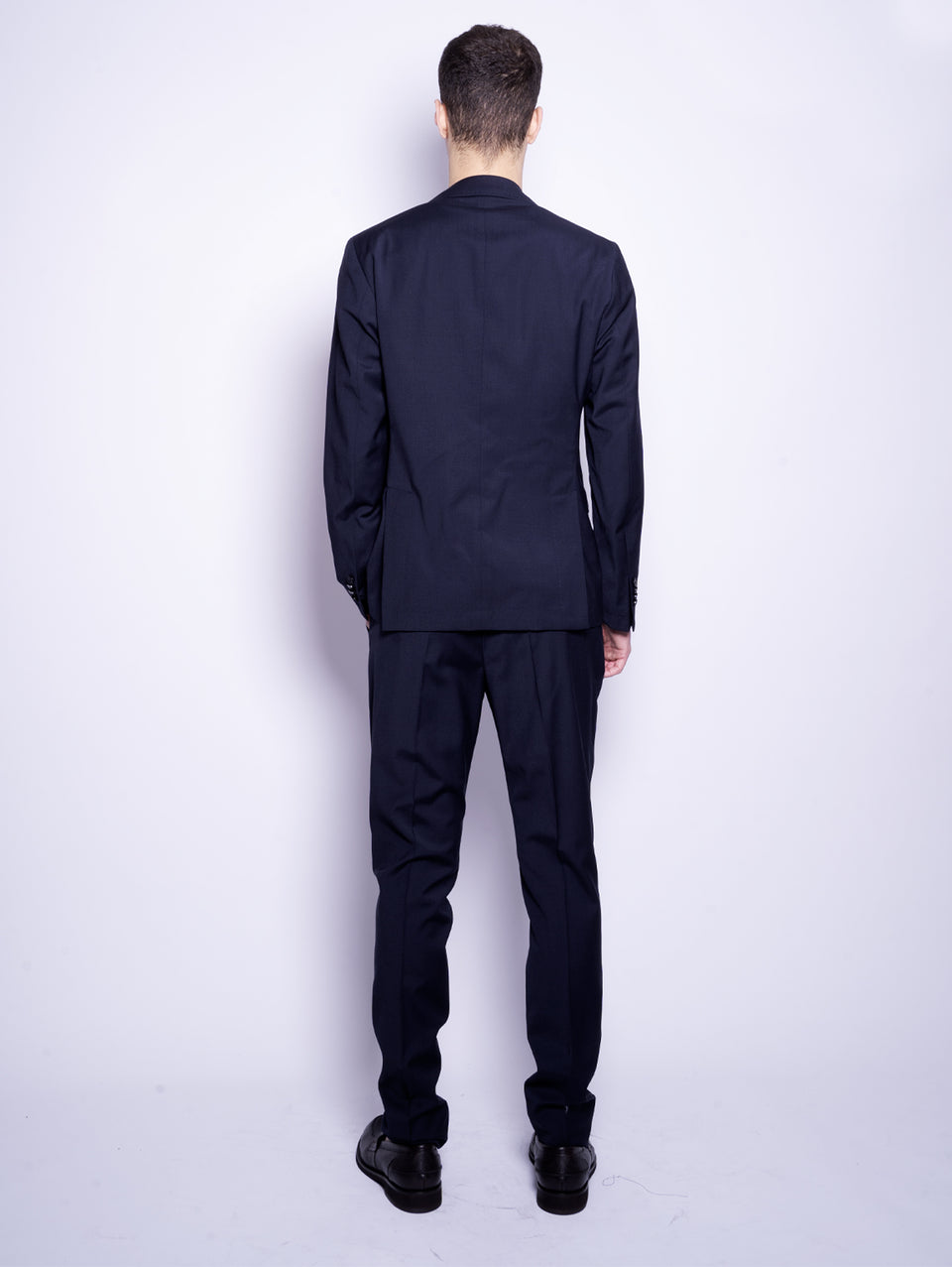 MANUEL RITZ Completo in Fresco Lana Sfoderato Blu Fino al 50% di sconto