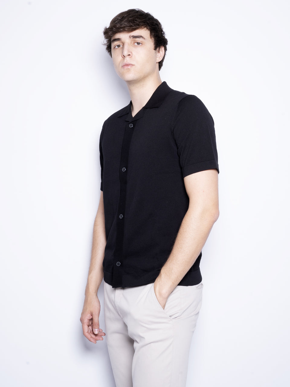 CLOSED Cardigan Maniche Corte Nero Sottocosto