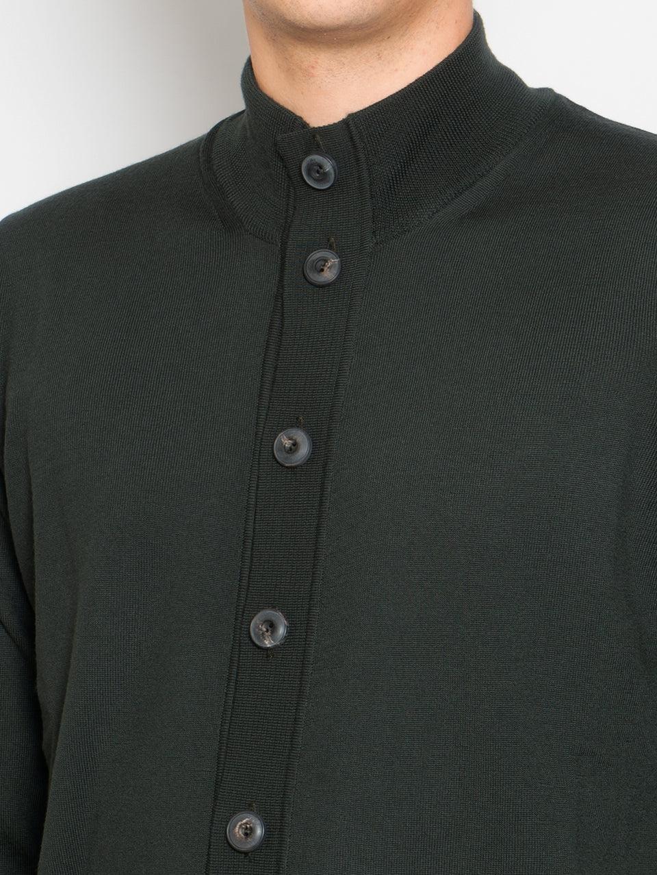 ALPHA STUDIO Cardigan con Bottoni in Merinos Selva Convenienza