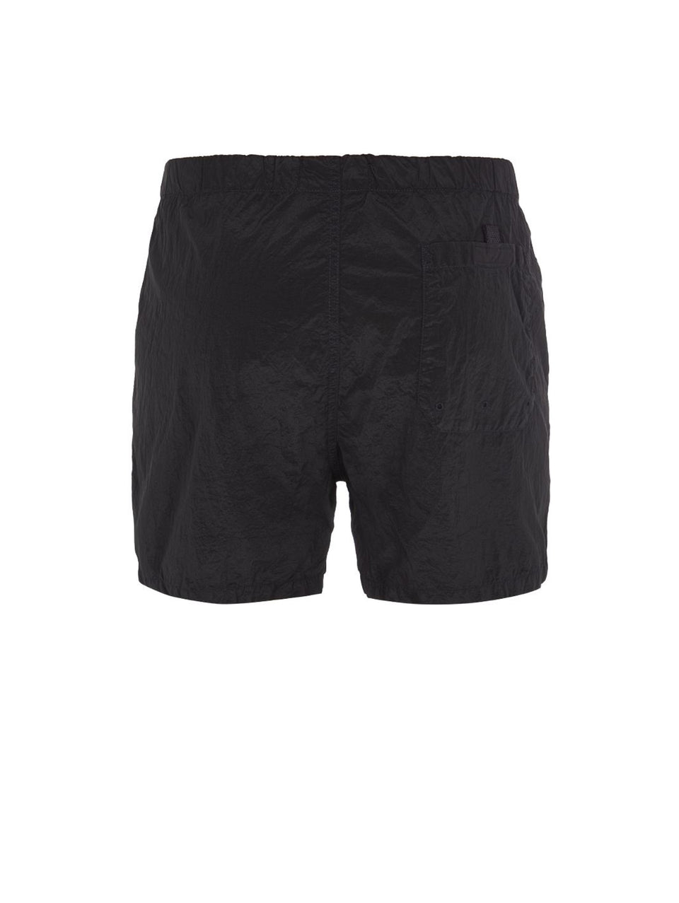 STONE ISLAND Costume da Bagno in Nylon Metal Tinto Nero 2025